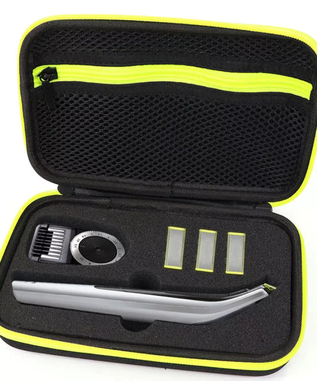 Dėklas PHILIPS ONEBLADE PRO 360 barzdaskutei, trimeriui, antgaliams, peiliukams ir priedams