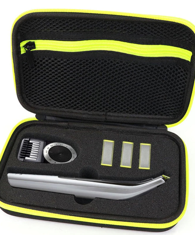 Dėklas Skutuvėliui PHILIPS ONEBLADE PRO 360, Trimeris, Antgaliai, Ašmenys, Įdėklai