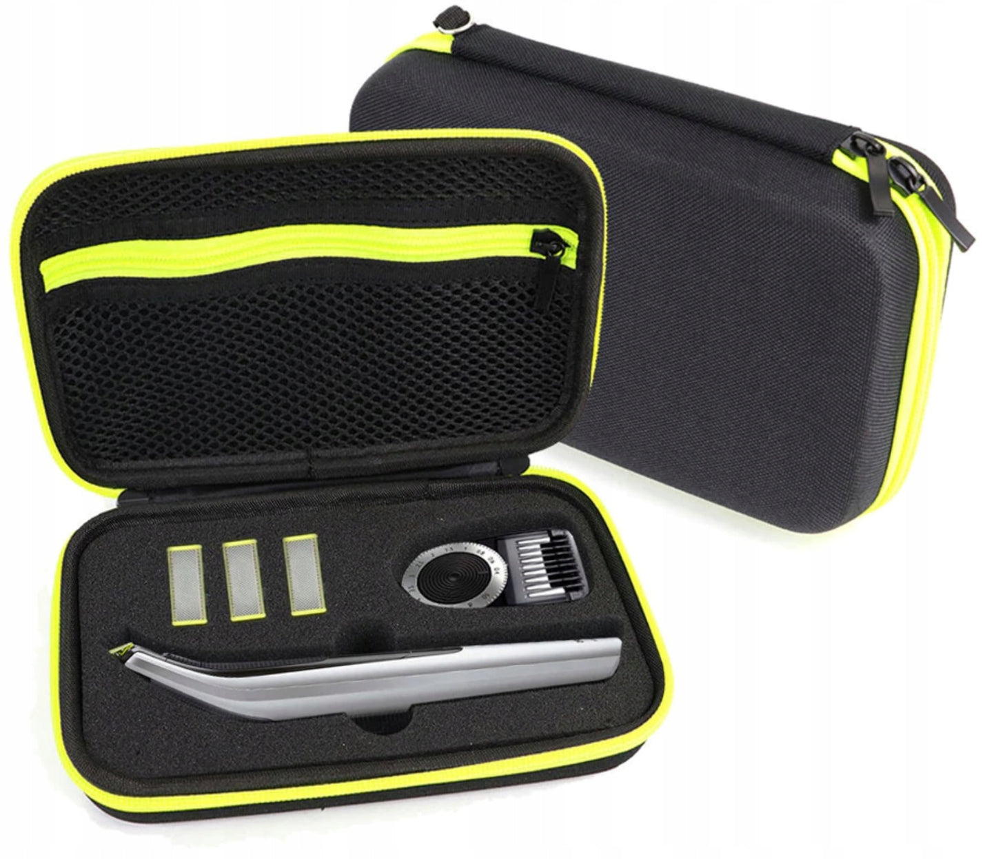 Dėklas Skutuvėliui PHILIPS ONEBLADE PRO 360, Trimeris, Antgaliai, Ašmenys, Įdėklai