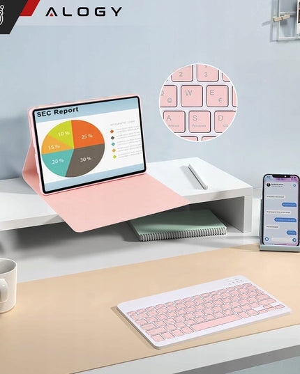 Apsauginis dėklas su klaviatūra, skirta Lenovo Tab K11 K11E 11” M11 10.95" TB330XU