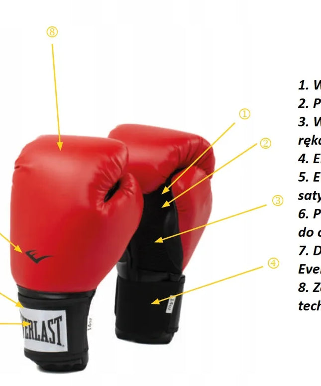 EVERLAST bokso pirštinės PRO STYLE 2 - 12 oz.