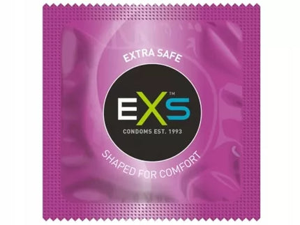 EXS Prezervatyvai MIX 50 vnt. 10 rūšių - ploni, su spuogeliais, dryželiais, skonio