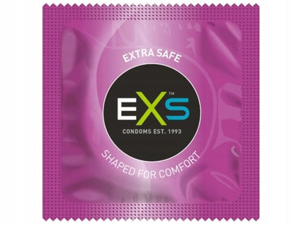 EXS Prezervatyvai MIX 50 vnt. 10 rūšių - ploni, su spuogeliais, dryželiais, skonio