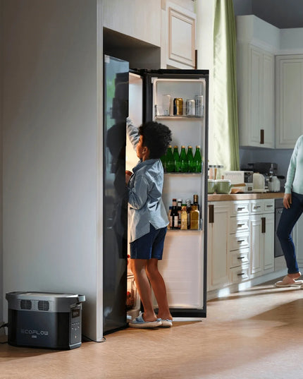 EcoFlow DELTA 2 Max 2400 W nešiojamoji energijos stotis, UPS, X-Boost, 2048 Wh, LFP