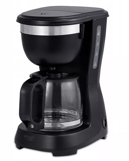 Adler kavos aparatas, 0,6 l, 600 W, temperatūros palaikymas, ANTI-DRIP sistema