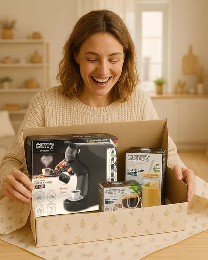 11in1 Kapsulinis kavos aparatas Nespresso Dolce Gusto Tchibo Caffisimo + 3 stiklinės