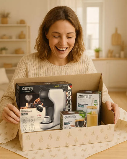11in1 Kapsulinis kavos aparatas Nespresso Dolce Gusto Tchibo Caffisimo + 3 stiklinės