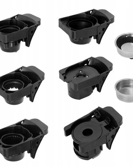 Kapsulinis kavos aparatas 11 viename Nespresso Dolce Gusto Tchibo Caffisimo ESE Maltas