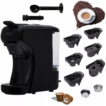 Kapsulinis kavos aparatas 11 viename Nespresso Dolce Gusto Tchibo Caffisimo ESE Maltas