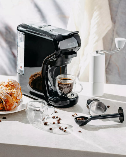 Kapsulinis kavos aparatas 11 viename Nespresso Dolce Gusto Tchibo Caffisimo ESE Maltas
