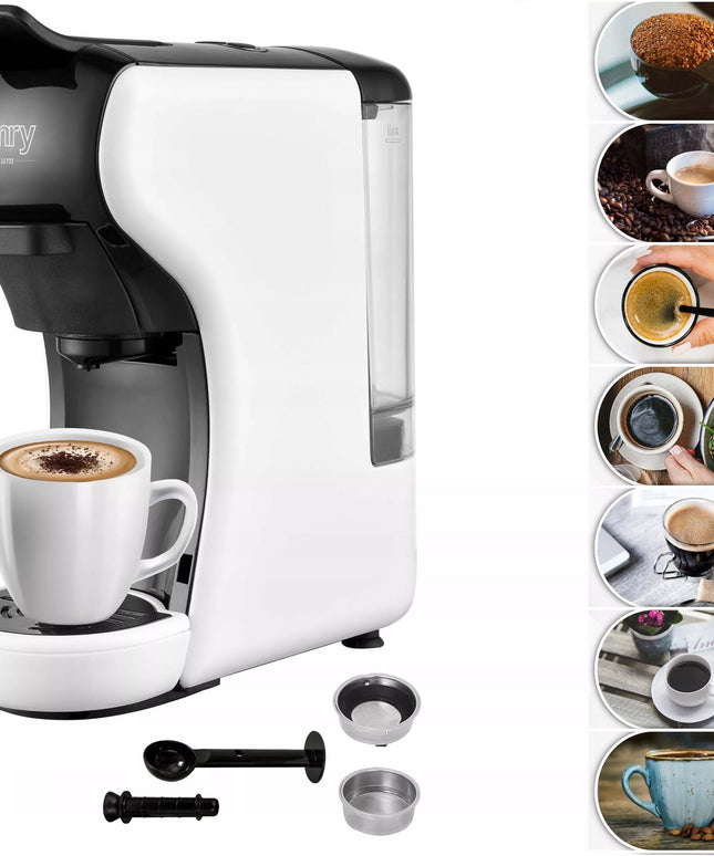 Kapsulinis kavos aparatas 11 viename Nespresso Dolce Gusto Tchibo Caffisimo ESE Maltas