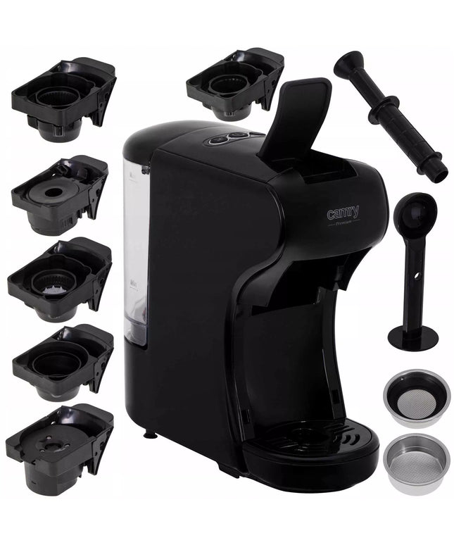 Kapsulinis kavos aparatas 11 viename Nespresso Dolce Gusto Tchibo Caffisimo ESE Maltas