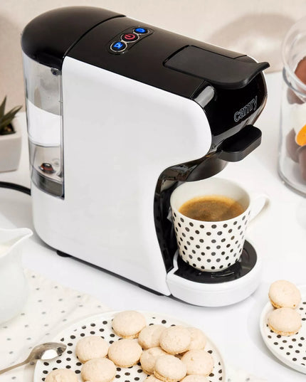 11in1 kapsulinis kavos aparatas Nespresso Dolce Gusto Tchibo Caffisimo + puodeliai