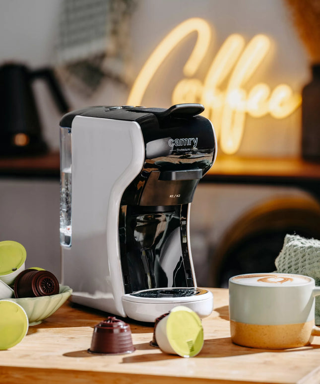 11in1 kapsulinis kavos aparatas Nespresso Dolce Gusto Tchibo Caffisimo + puodeliai