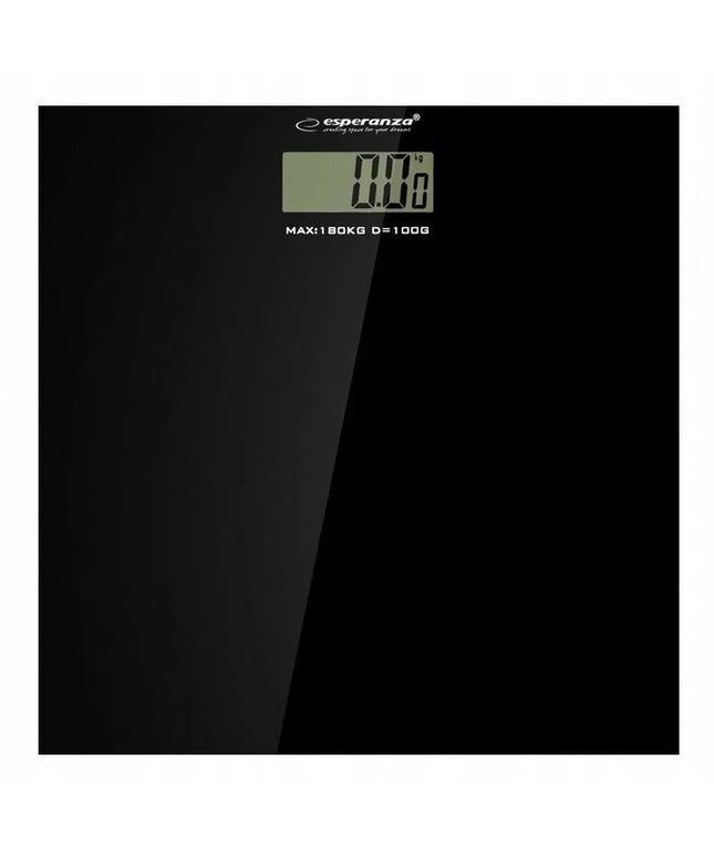 Elektroninės vonios svarstyklės Esperanza EBS002K, stiklinės, Slim 6mm, LCD