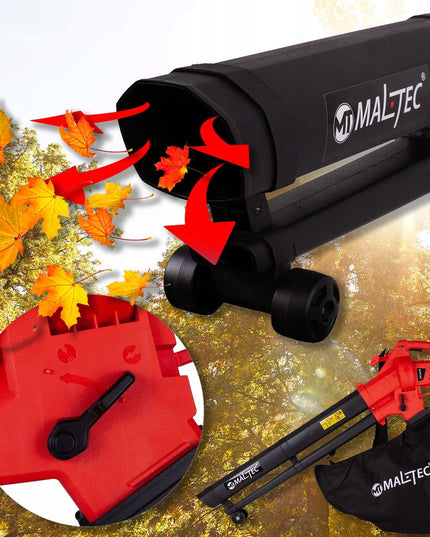 Elektrinis sodo lapų pūstuvas MALTEC 3200W 270km/h