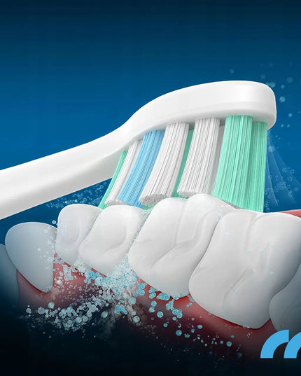 Maltec Toothie X1 WH soninis dantų šepetėlis, 6 režimai, su dėklu ir galvutėmis