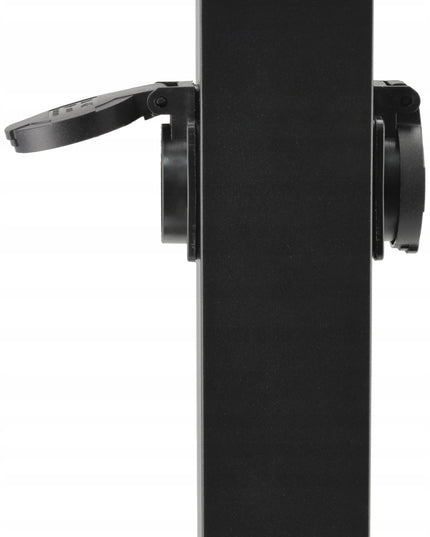 Elektrinis sodo stulpelis su 2 hermetiškais 16A lizdais, 30cm aukščio