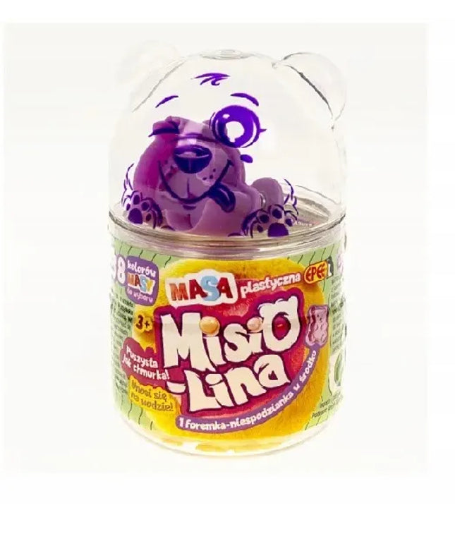 Epee „Misiolina“ modelinavimo masė, 60 g, 1 formelė, violetinė