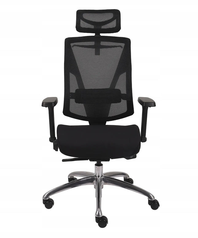 Ergonominė biuro kėdė Grospol Futura 4S Plus, juoda