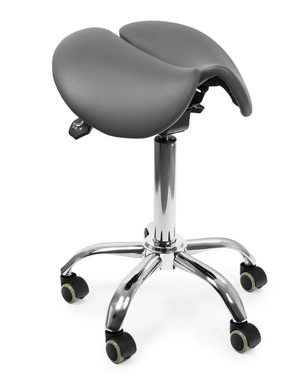 Ergonomiška kėdė balnas Spacetronik REGULIUOJAMAS 59-79 cm 100 kg pilka