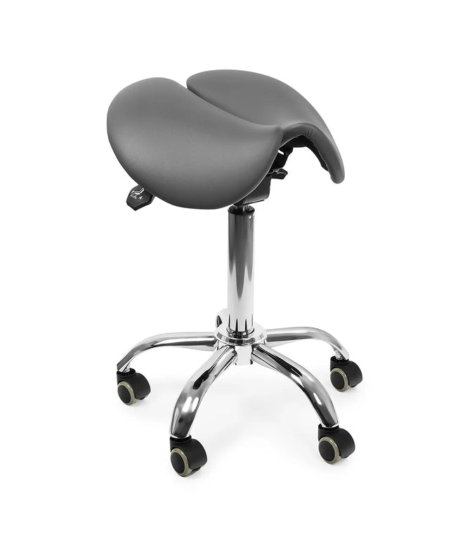 Ergonomiška kėdė balnas Spacetronik REGULIUOJAMAS 59-79 cm 100 kg pilka