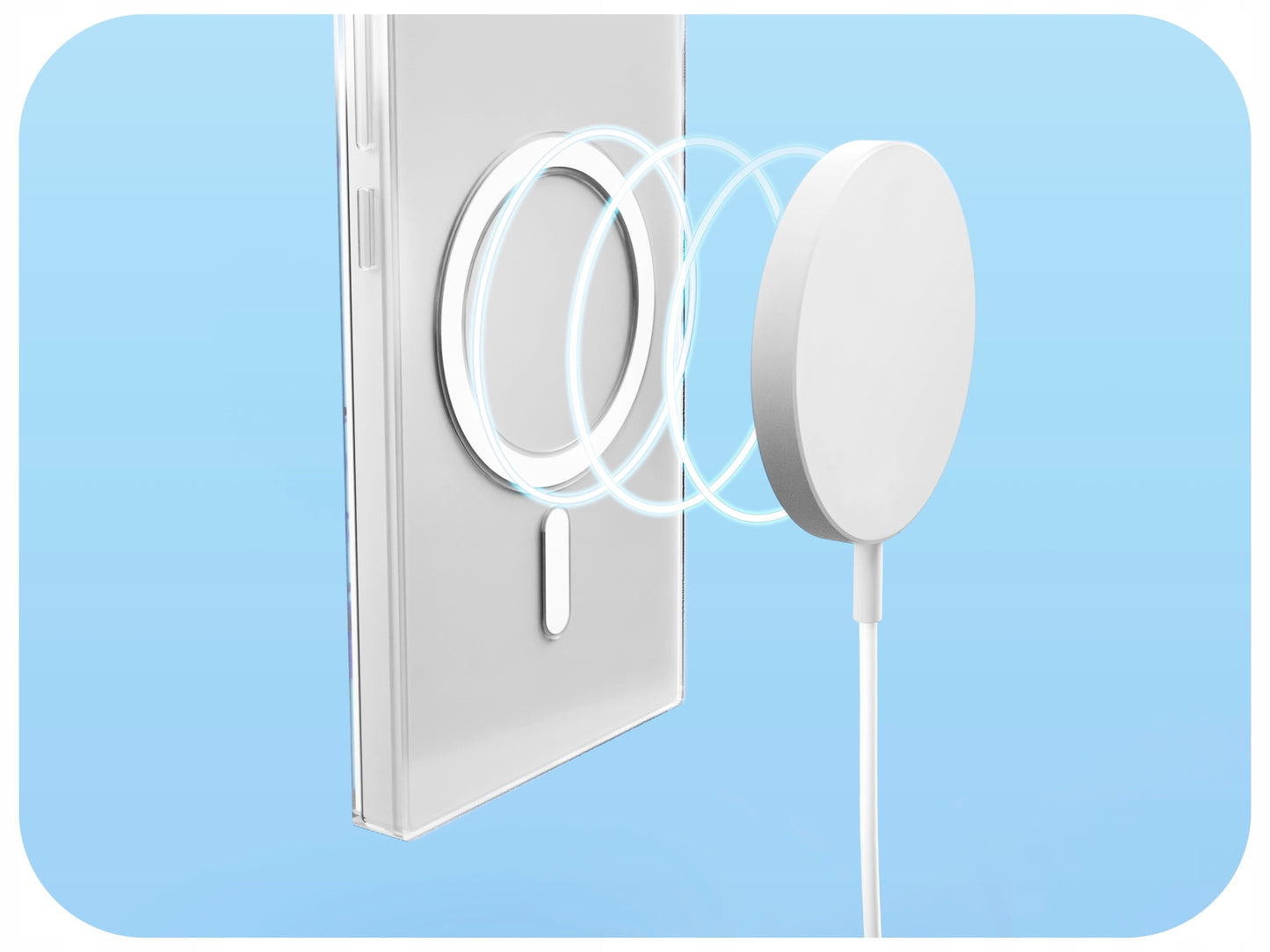 Skaidrus, sustiprintas dėklas MagSafe Galaxy S23 Ultra + 9H grūdintas stiklas