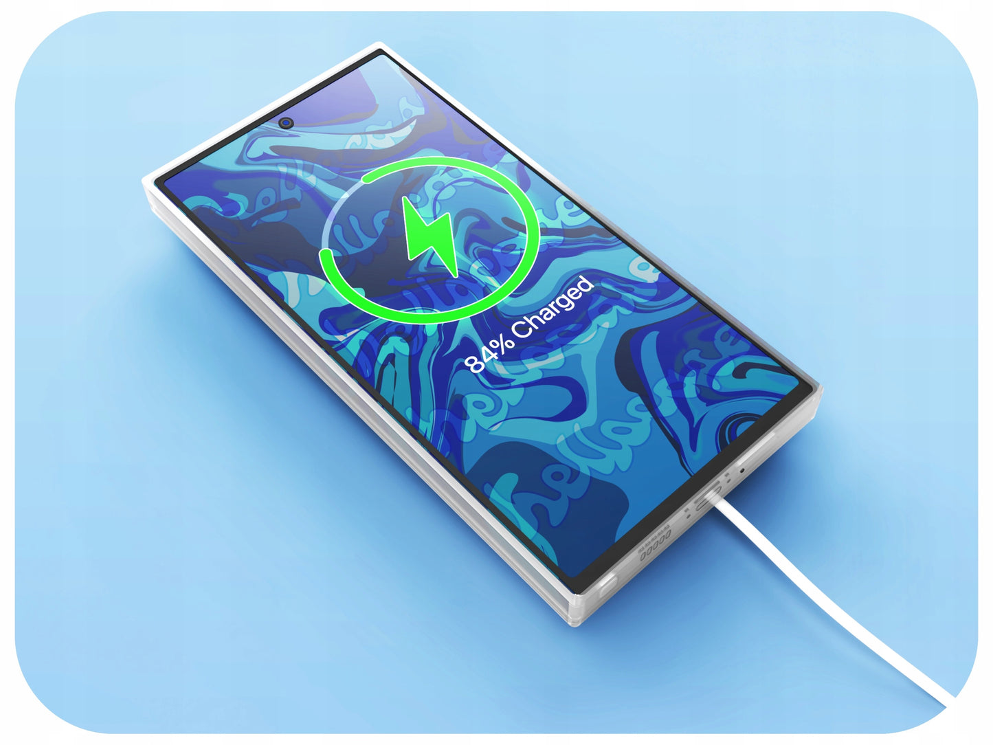 Skaidrus, sustiprintas dėklas MagSafe Galaxy S23 Ultra + 9H grūdintas stiklas