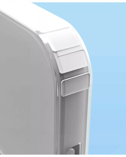 Dėklas su MagSafe skirtas Galaxy S23 Ultra (skaidrus, sustiprintas) + 9H stiklas