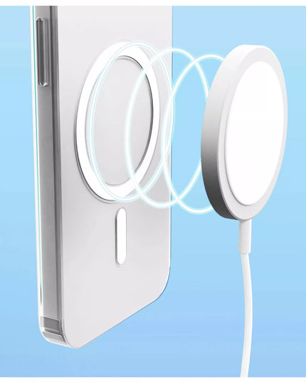 Dėklas su MagSafe skirtas Galaxy S23 Ultra (skaidrus, sustiprintas) + 9H stiklas