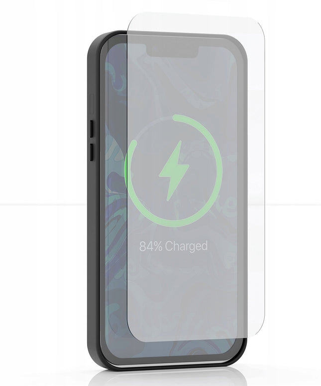 Dėklas Samsung Galaxy S24 (MagSafe, Matinis Juodas, Sustiprintas) + Stiklas