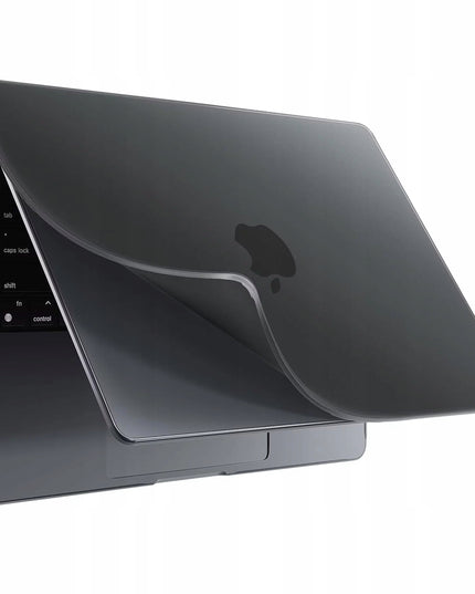 Matinis dėklas Apple MacBook Air 13.6 M4 M3 M2 2025 2024 2023 juodas