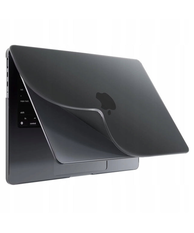 Matinis dėklas Apple MacBook Air 13.6 M4 M3 M2 2025 2024 2023 juodas
