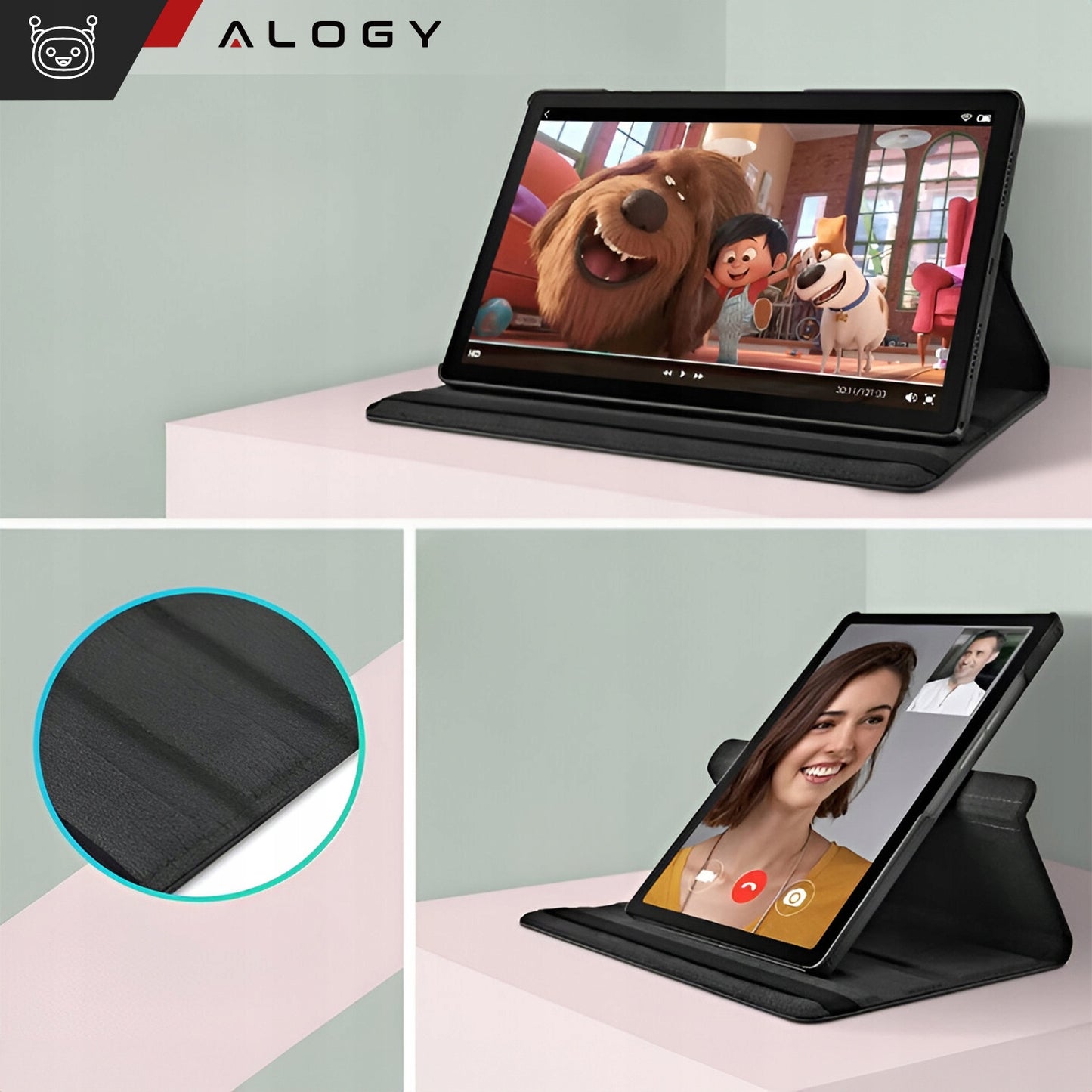 Dėklas Samsung Galaxy Tab A9+ Plus 11 2023 X210 /X215 /X216 planšetiniam kompiuteriui