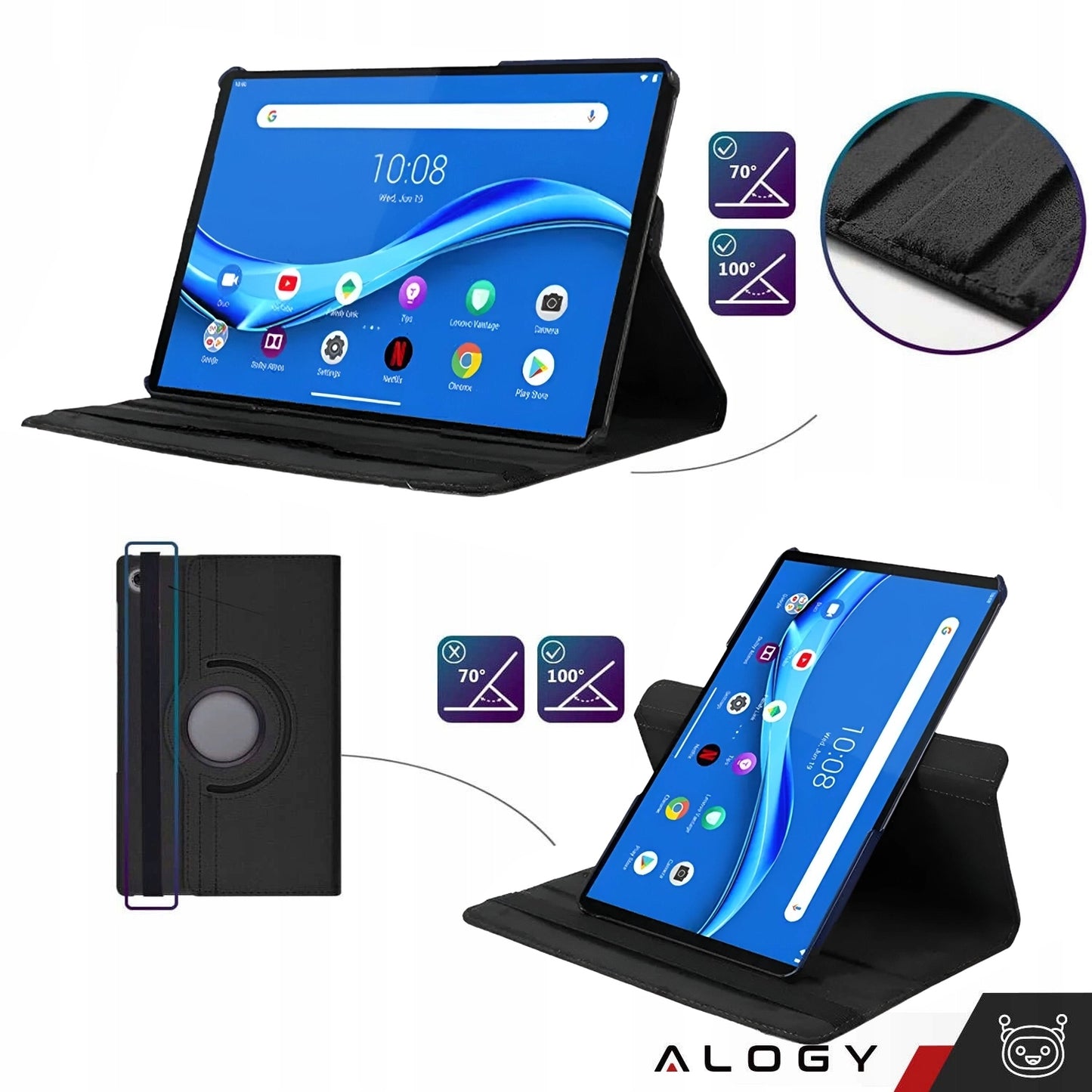 Dėklas Samsung Galaxy Tab A9+ Plus 11 2023 X210 /X215 /X216 planšetiniam kompiuteriui