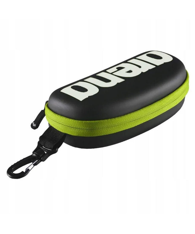 Universalus kietas plaukimo akinių dėklas Arena Case, unisex, geltonas