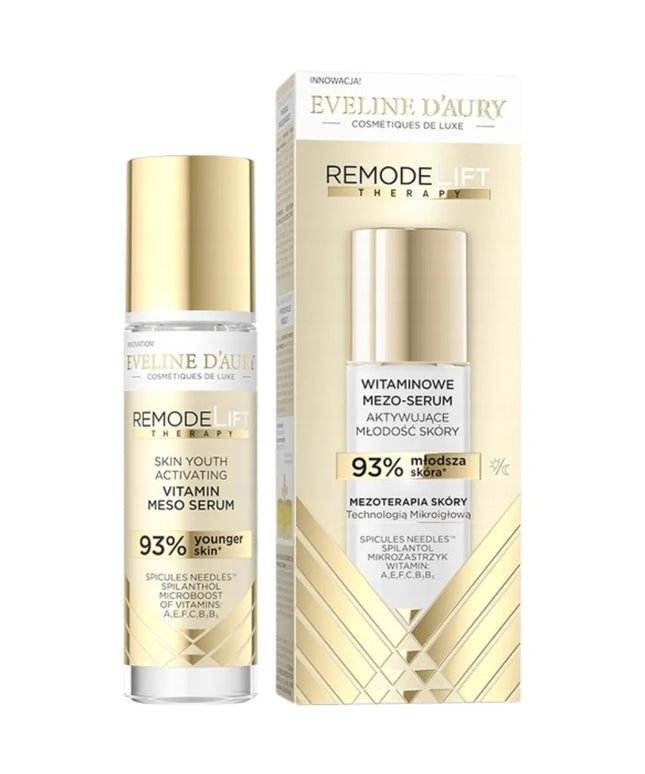 Eveline D'Aury RemodeLift vitamininis veido serumas mezoterapija odai 30 ml