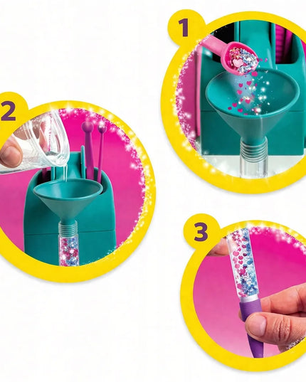 Kūrybinis rašiklių gamybos rinkinys DIY Pen Creator Studio + 50 priedų