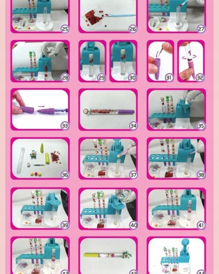 Magiškų rašiklių gamykla „DIY Pen Creator“ – kūrybinis rinkinys vaikams