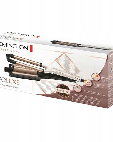 REMINGTON CI91AW PROLUXE plaukų formavimo žnyplės, 4 viename, keraminė danga, 90 W