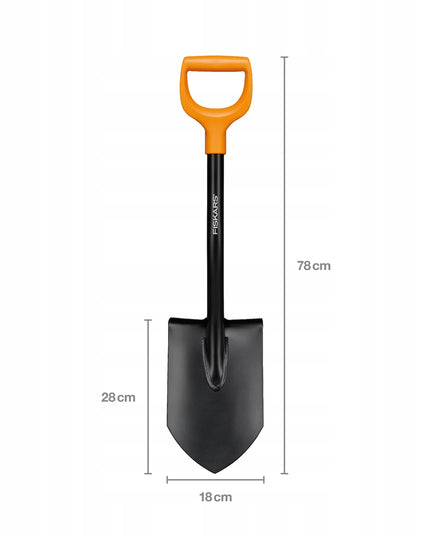 FISKARS SOLID universali automobilinė kastuvėlis – karinis kastuvas sniegui