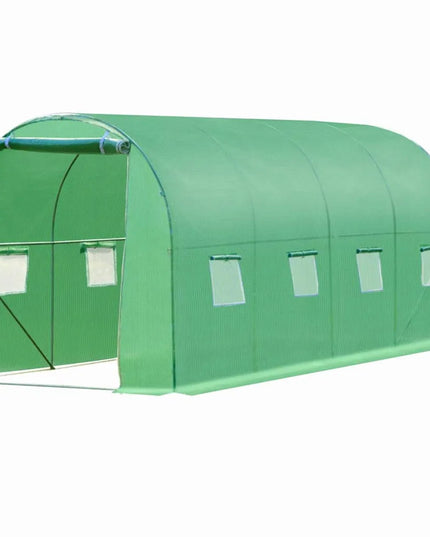 Atsarginė plėvelė 10m2 sodo tuneliui 2,5x4m UV-4 žalia tvirta