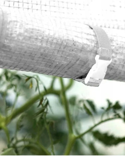 Keičiama balta plėvelė [18 m²] 6x3x2m sodo šiltnamio tuneliui