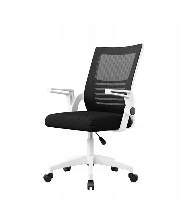 Ergonomiška biuro kėdė KRAKEN Kredo pasukama audininė juoda