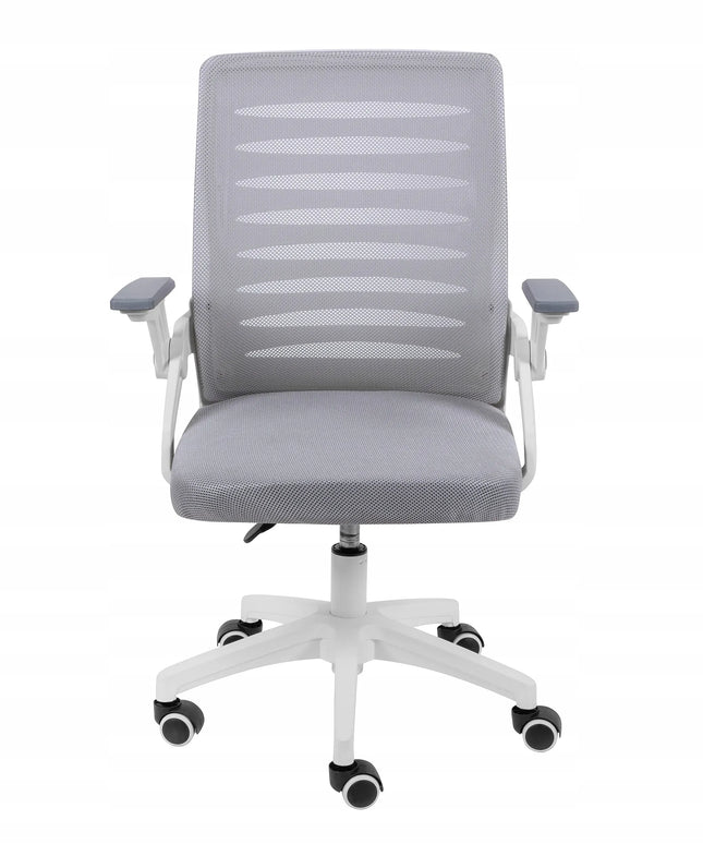 Ergonominė biuro kėdė KRAKEN Kredo su ratukais, pilka