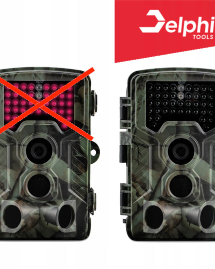 Delphi tools HC-800A 940 nm IR fotospąstai miškui, Full HD, lenkiškas meniu, 24 Mpx