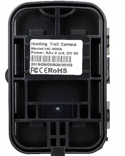 HC-800A 4K Ultra HD 50 Mpx miško fotospąstai su lenkišku meniu