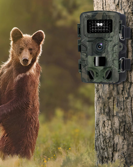 RETOO miško fotospąstai medžioklei FULL HD 16 Mpx, IR judesio jutiklis, naktinis režimas