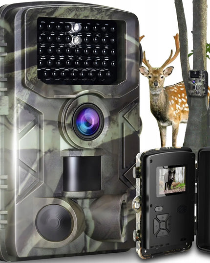 RETOO miško fotospąstai medžioklei FULL HD 16 Mpx, IR judesio jutiklis, naktinis režimas