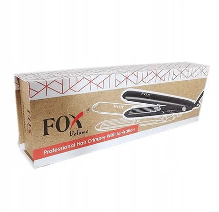 FOX VOLUME plaukų gofravimo žnyplės su jonizacija, 50 W